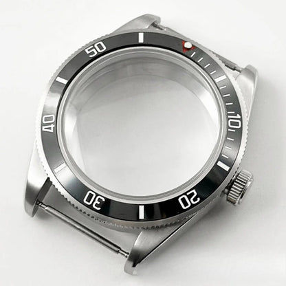 39MM Bezel Domed Sapphire Crystal Case for NH34 NH35 NH36 NH38 ETA 2824 PT5000