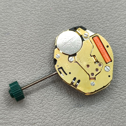 Swiss Ronda 1069 Quartz Watch Movement Golden Plated
