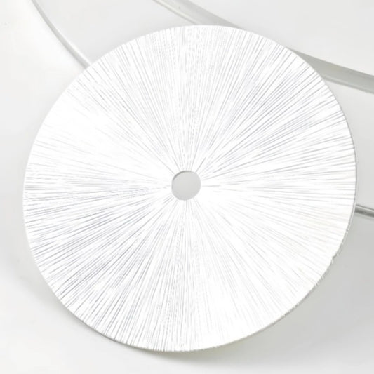 28.5mm White Modified Solar Radiation Pattern Watch Dial Fit for Miyota 8215 8200 Movement