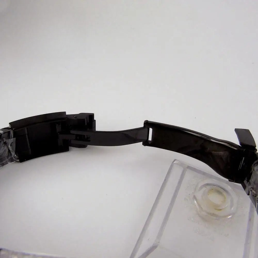 40mm Sapphire Glass Black PVD Watch Case fit NH35 NH36 Miyota 8215 2813 ETA2824