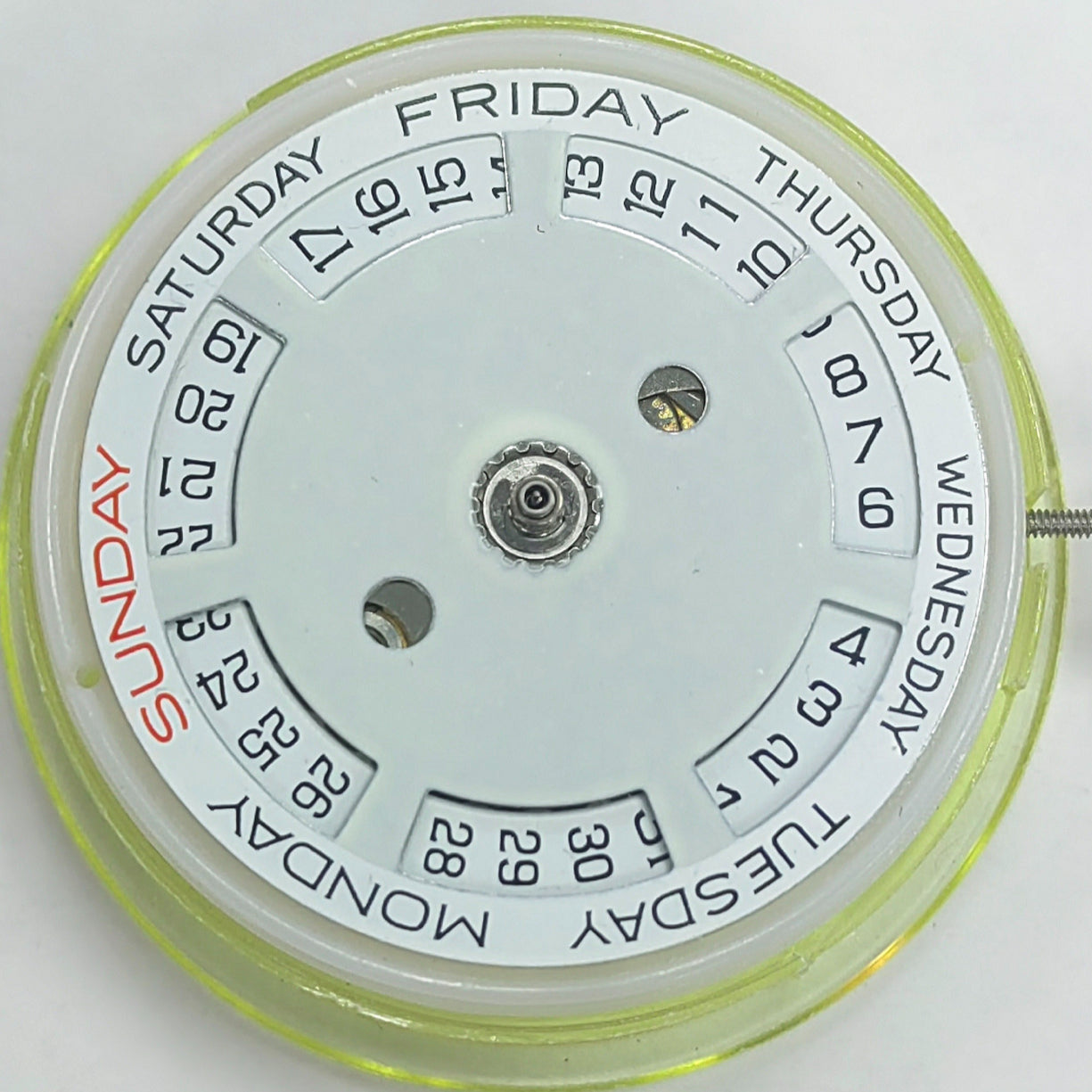 Mingzhu Golden 8205 2813 mechanical watch movement with double calendar and date at 3 o'clock