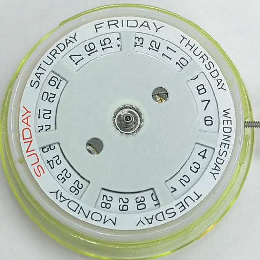 Mingzhu Golden 8205 2813 mechanical watch movement with double calendar and date at 3 o'clock