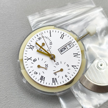 Chinese 7750 Automatic Chronograph Movement Day ETA 7750 Configuration Date@3