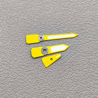 Yellow Painted C3 Luminous Enamel Watch Hands for Casioak GA2100 GAB2110 Watch