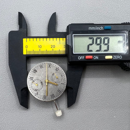 China 7750 Chronographenbewegung 2 Hände kleiner Sekunde @6 @12