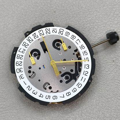 Swiss ETA G10.211 Watch Quartz Movement 3 Hands Date@4