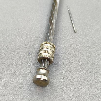 Swiss Bergeon 1844-21 Drill Chuck Cutter for Regulating with 1 Drill Tools
