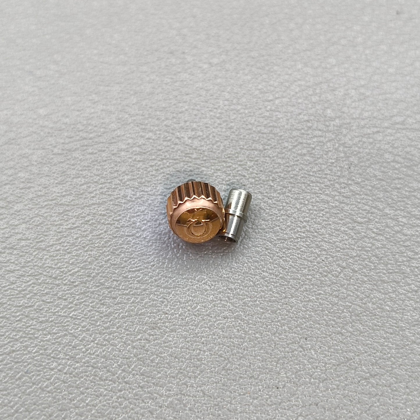 Rose Golden 6.0mm Watch Crown with Tube for OMEGA Seamaster 300 Watch