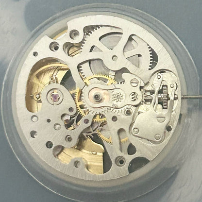 China Made Golden Rotor Hollow 7120 Mechanical Movement Watch Repair Part