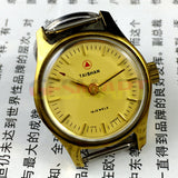 China Liaocheng TAISHAN Manual Mechanical Lady Watch 19 Jews Golden Nail