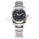 316L 40mm Men Wristwatch Sapphire Glass Waterproof Diving Mechanical Watch 3/6/9