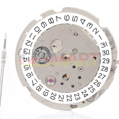 Miyota Citizen 8200 automatic mechanical watch movement, genuine Japanese silver design for men.