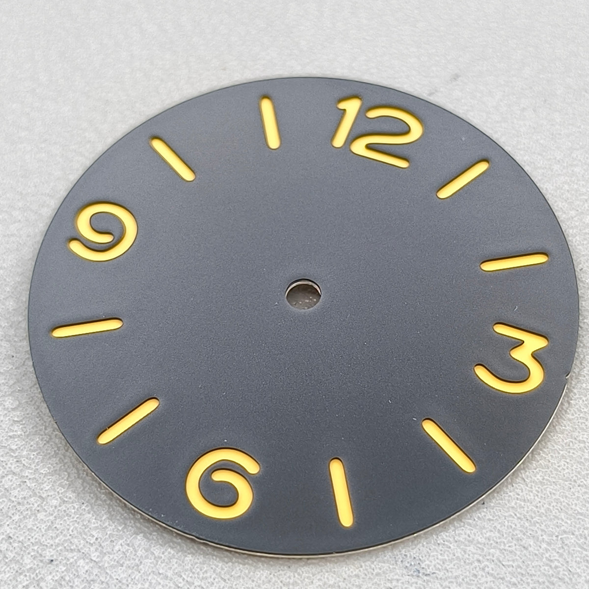 39mm Green Luminous Numberal Watch Dial Suitable for ETA 6497/6498 Movement