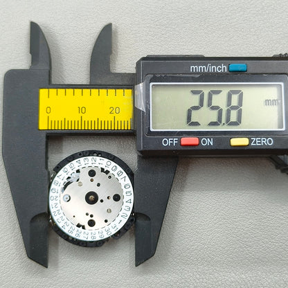 Japan Hattori Epson TMI VD53 VD53C Watch Quartz Movement Date@4:30