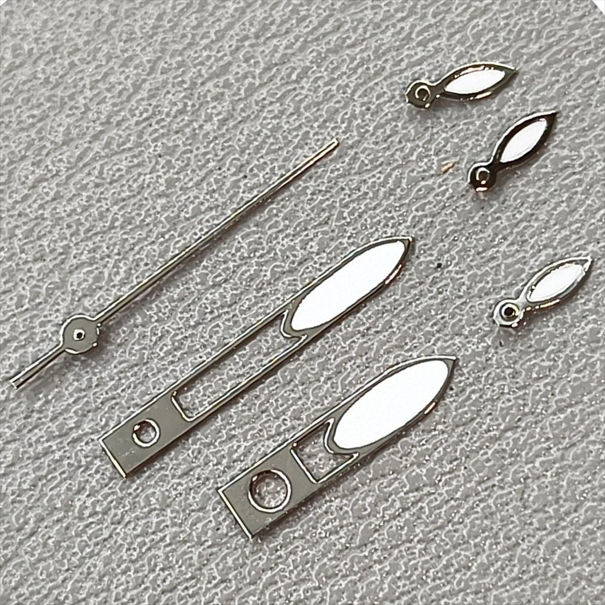 13mm Hollow Silver Trim Watch Hands for OS10 OS60 OS80 Movement Watch Part
