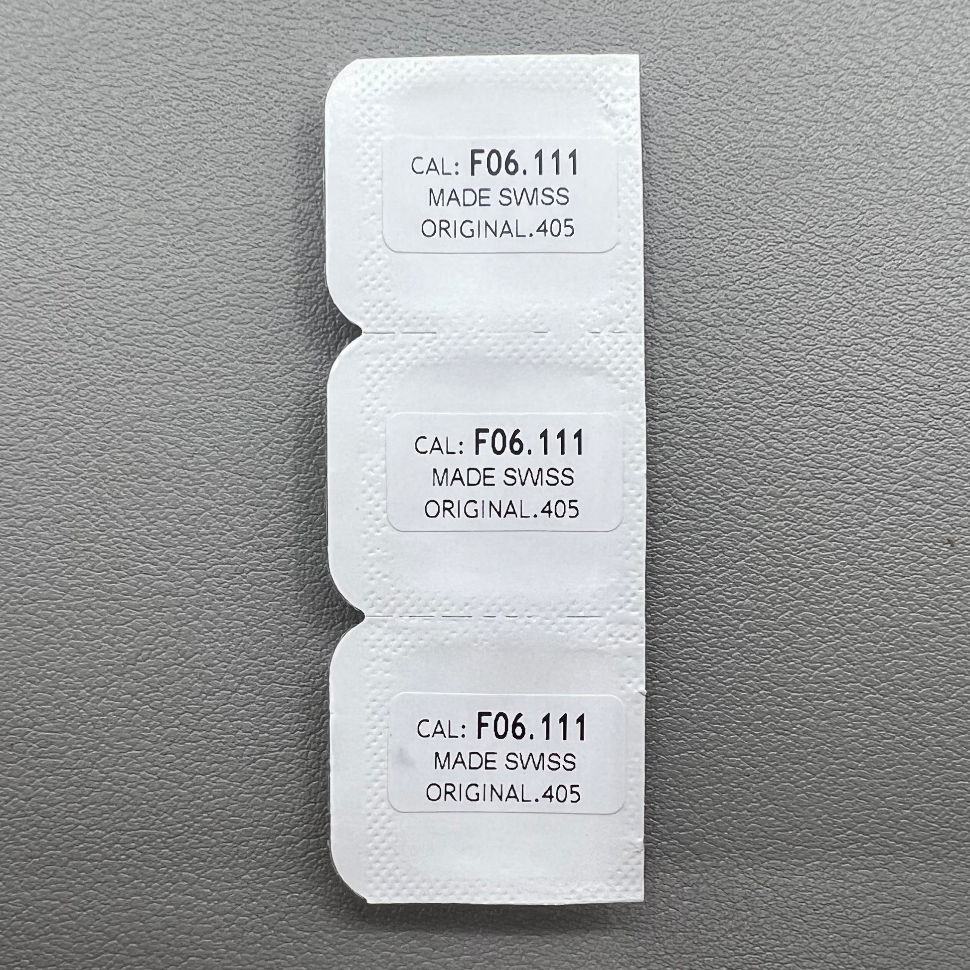 Replacement watch winding stems set for ETA F06.111 movement, durable and precise.