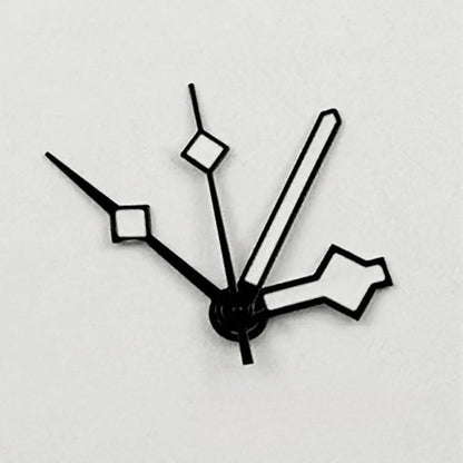 SnowFlake GMT Green Luminous Silver Gold Black Watch Hands Pointer for NH34 4R34