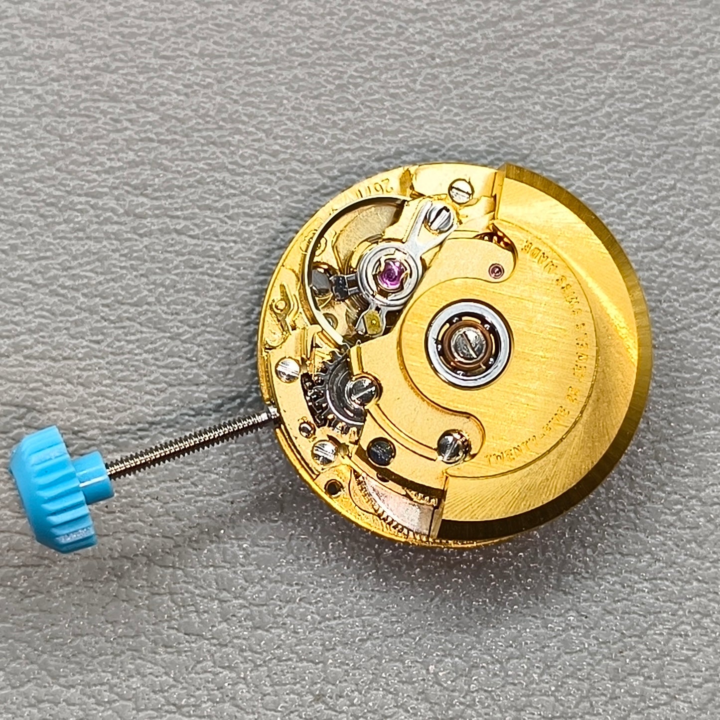 Golden Mechanical Movement Replacement ETA2671 Movement Date@3