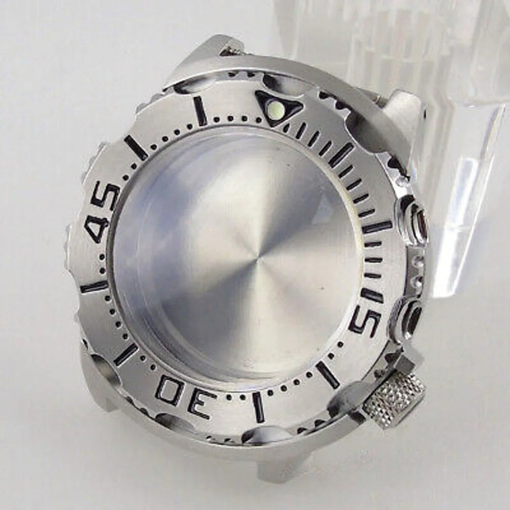 42MM Sapphire Glass Monster Watch Case Fit For NH35A Nh36A ETA 2824 Movement