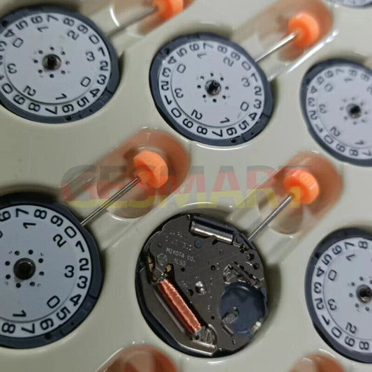 Miyota 1L50 quartz movement watch part for precise timekeeping, ideal for watch repairs and DIY projects.