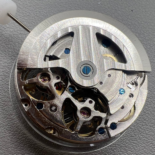 Automatisches mechanisches Multifunktionsuhrwerk Shanghai Silber