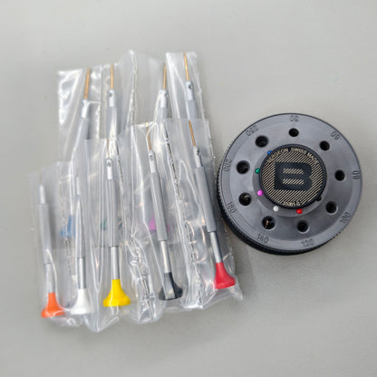 Bergeon 31081-S09 Antimagnetic Ergo Set of 9 Screwdrivers Replacement 8899-S09