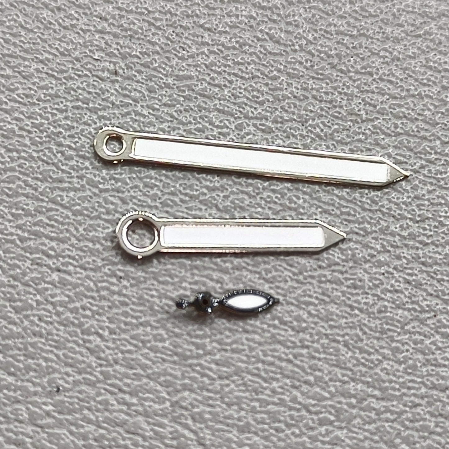 2 Sets Silver Trim Watch Hands for Seagull ST6 Automatic Mechanical Movement