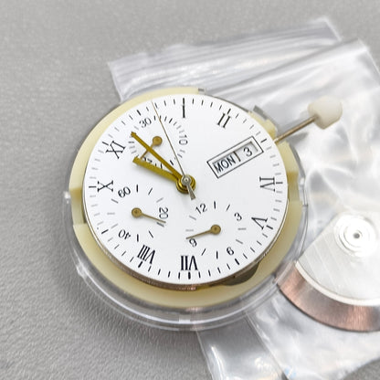 Chinese 7750 Automatic Chronograph Movement Day ETA 7750 Configuration Date@3