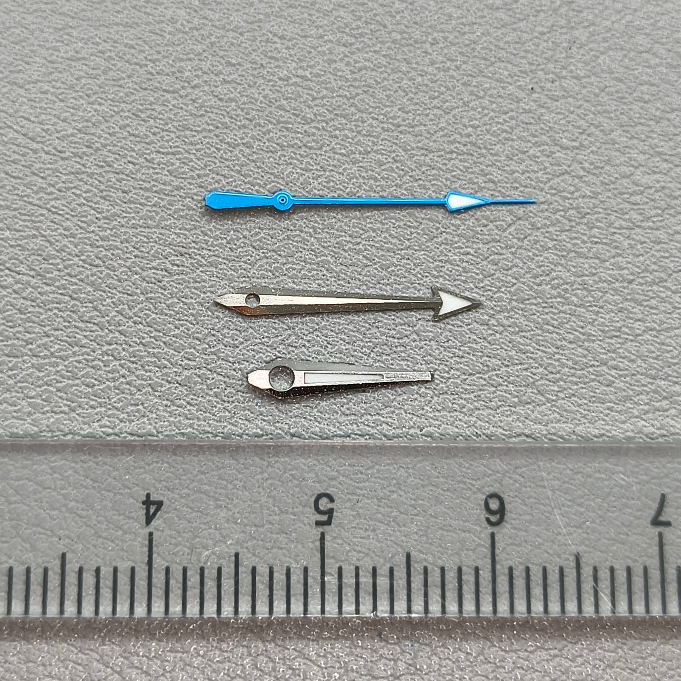 Blue Luminous Watch Hands Sets for NH35A/NH36A/4R/7S Movement BB4