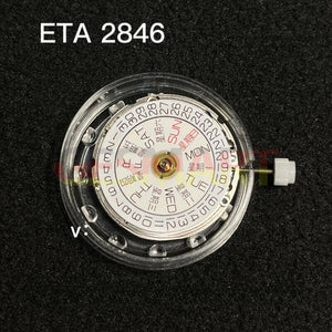 Original Swiss Made ETA 2846 V8 Automatic Self-Wind Movement Watch Accessories