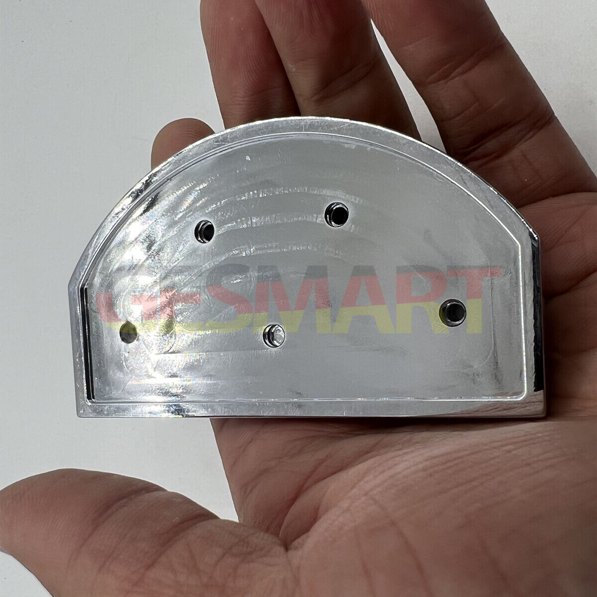 30180-A stainless steel watch oil cup stand with 4 oiler dishes and cover for precise watch repair tasks.