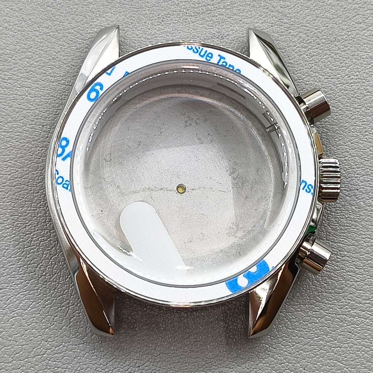 40MM 316L Stainless Steel Watch Case Sapphire Glass for VK63 Movement