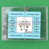 Fixing Screws of Watch Movements with Multiple Sizes Watch Repair Part Assorment