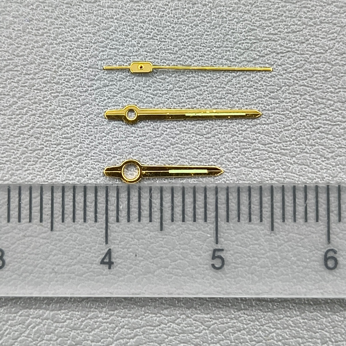 2 Sets Golden Trim Green Luminous Watch Hands for Orient 46941 46943 Movement