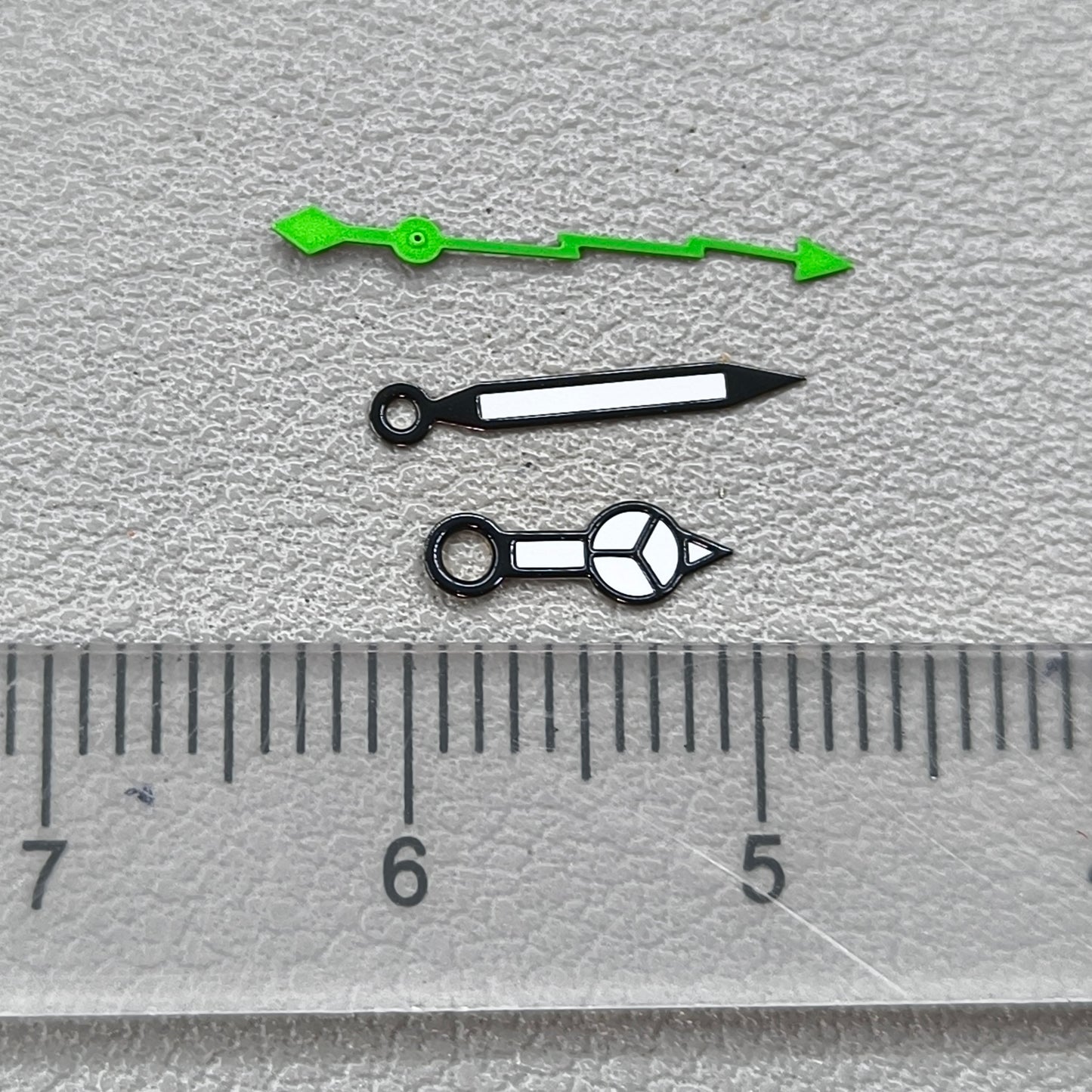 Green Lightning Second Hand SUB Luminous Watch Hands for NH34 NH35 NH36 NH38 NH70