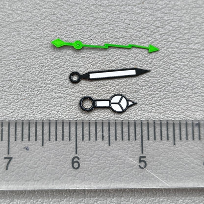 Green Lightning Second Hand SUB Luminous Watch Hands for NH34 NH35 NH36 NH38 NH70