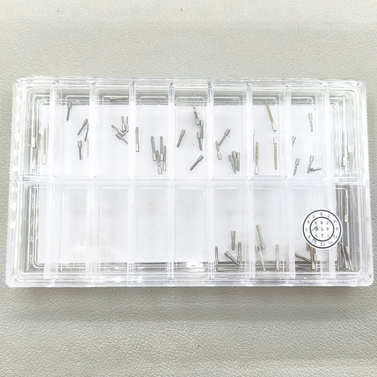 65 PIECES/Box 13 Sizes Watch Winding Stem Extenders for Watch Movement