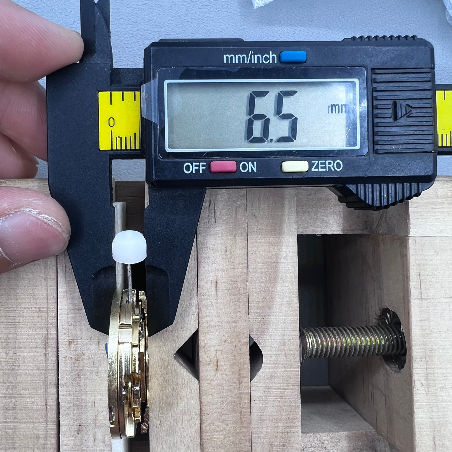 Shanghai Golden Flywheel Watch Mechanical Movement 3 Hands