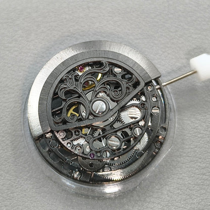 HZ7500A Black Hollow Round Automatic Mechanical Movement