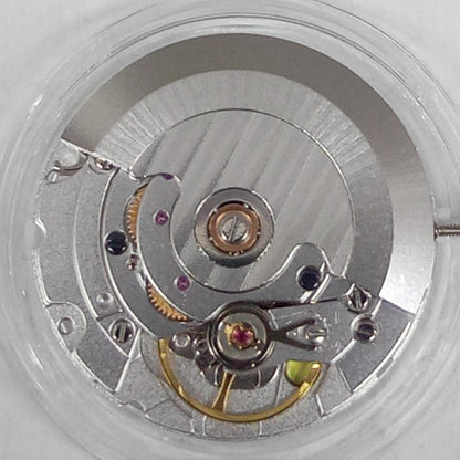 Silver No Carved China Made Dandong 2824 Mechanical Movement Replace ETA 2824-2