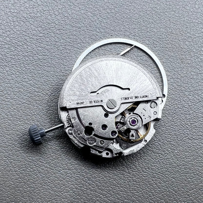 Miyota 8200 watch movement with single calendar date at 6 o'clock, precise Japanese mechanism.
