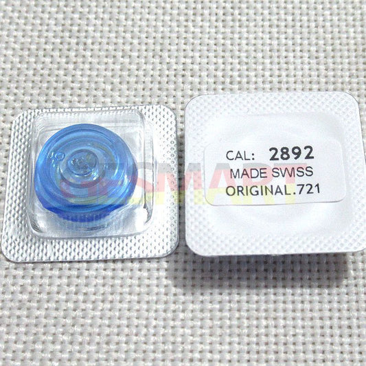 Swiss Made watch balance wheel for ETA 2892 movement, precision component enhancing timekeeping.