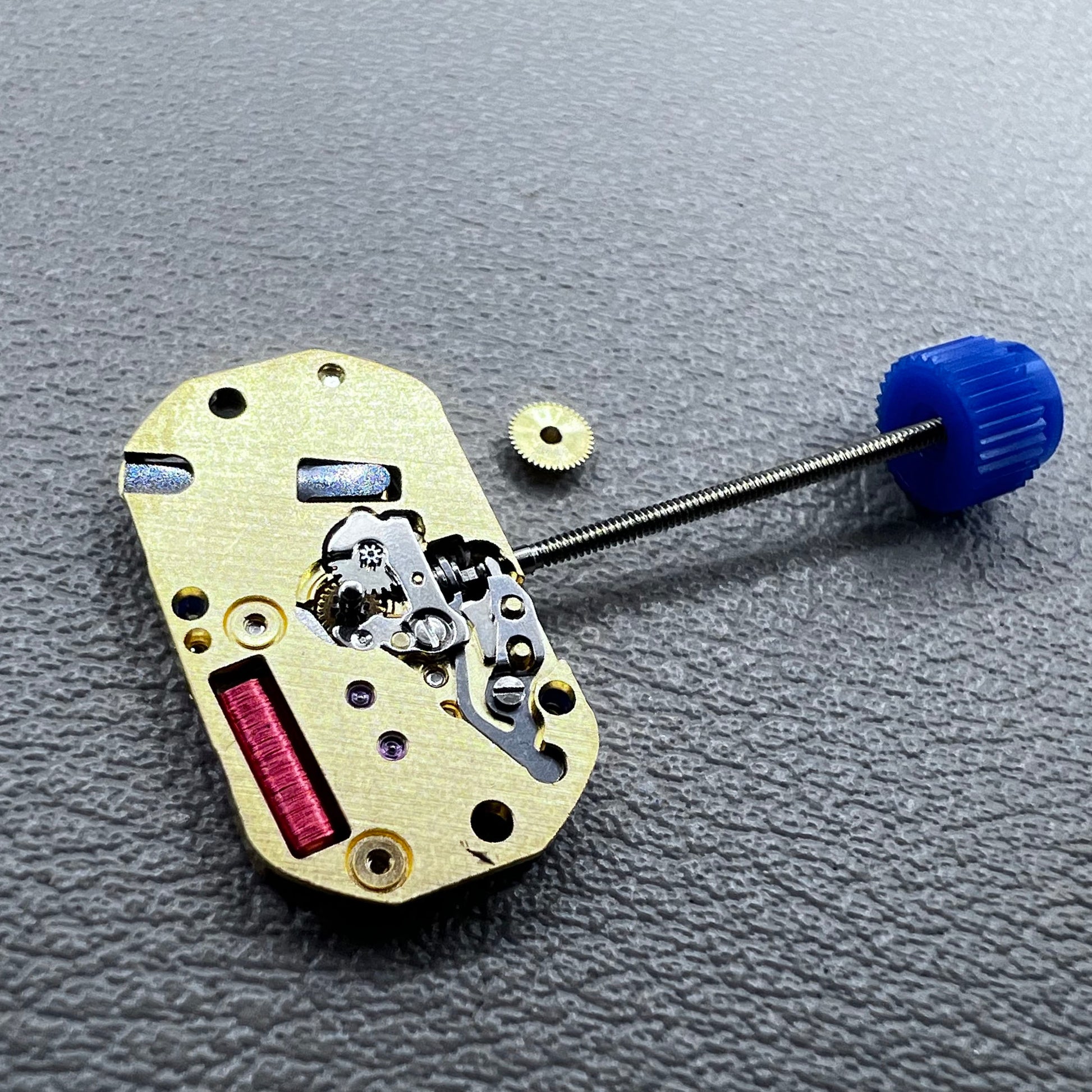 Swiss ETA 280.002 quartz watch movement with 2-hand design, precision craftsmanship by ETA.