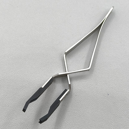 Swiss Bergeon 7140 Cross Locking Tweezers for Crystals and Dials