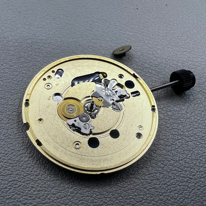 Swiss ETA 955.102 quartz watch movement by ETA, precise timekeeping without calendar function.
