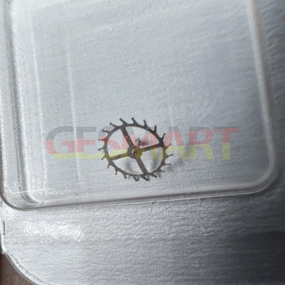 Escape wheel for Miyota 9015 9100 watch movement, precision gear for accurate timekeeping.