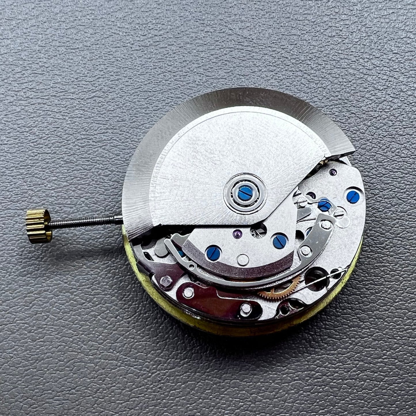 SHANGHAI 7750 White Day Date Small Automatic Mechanical Movement Second@9