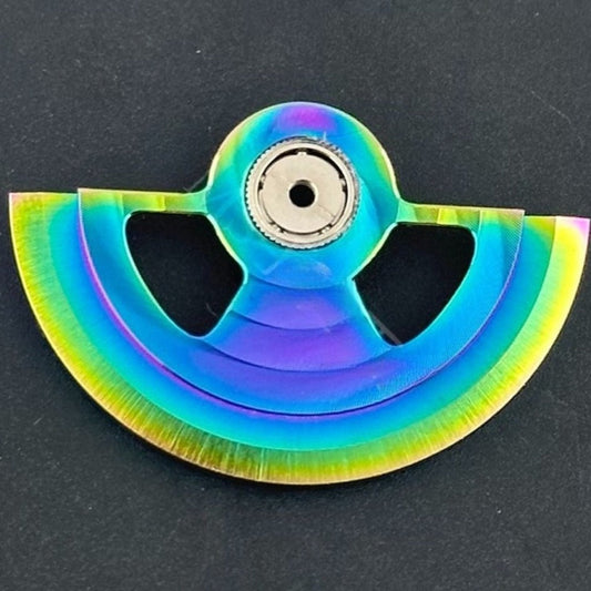 Modified Rainbow Hollow Ripple Rotor Oscillating Weight for NH35 NH36 Movement