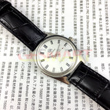 38mm Shanghai Factory Made Manual Mechanical Watch White Dial 3 Hands 19 Jews