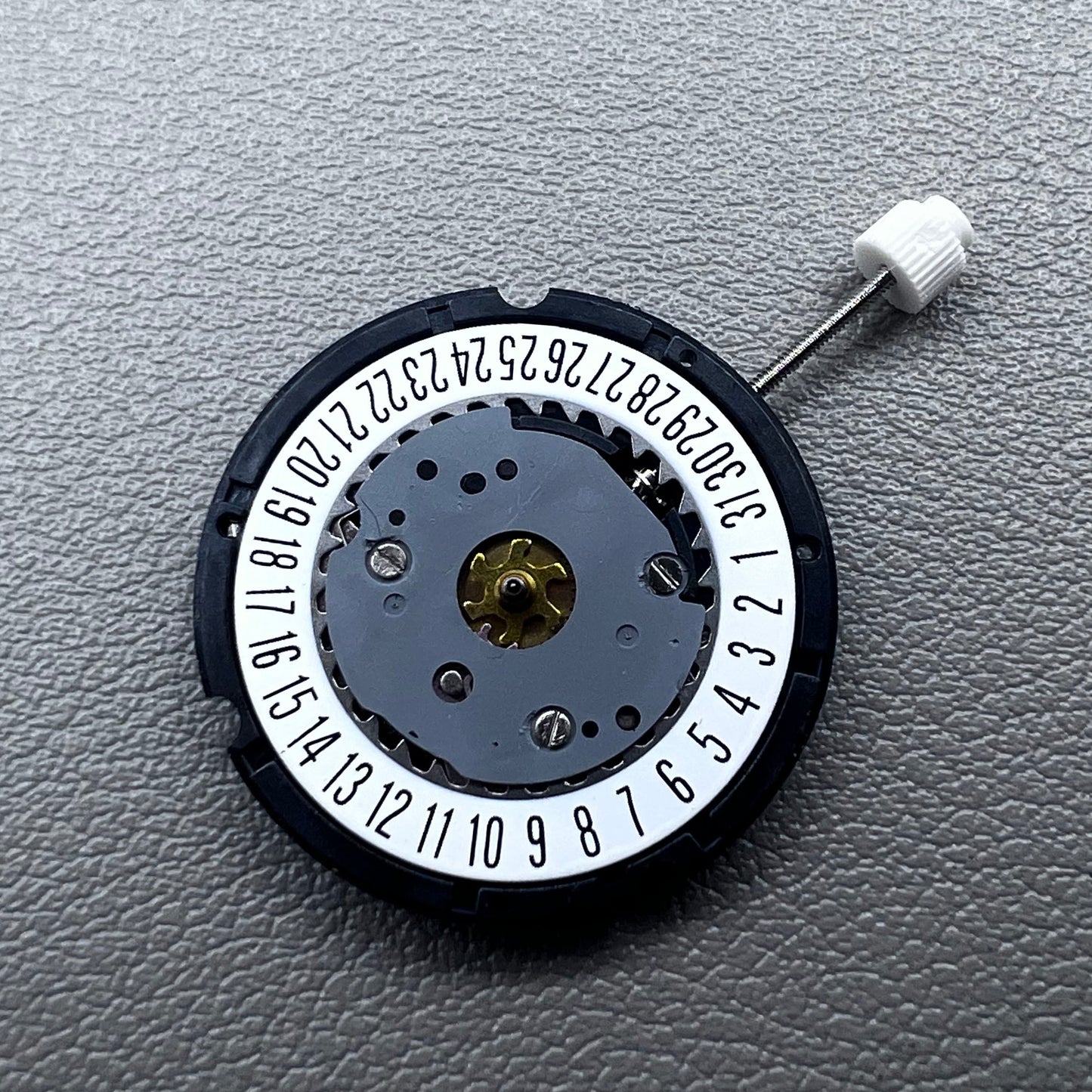 Original Swiss ISA 307 Watch Quartz Movement Date@6